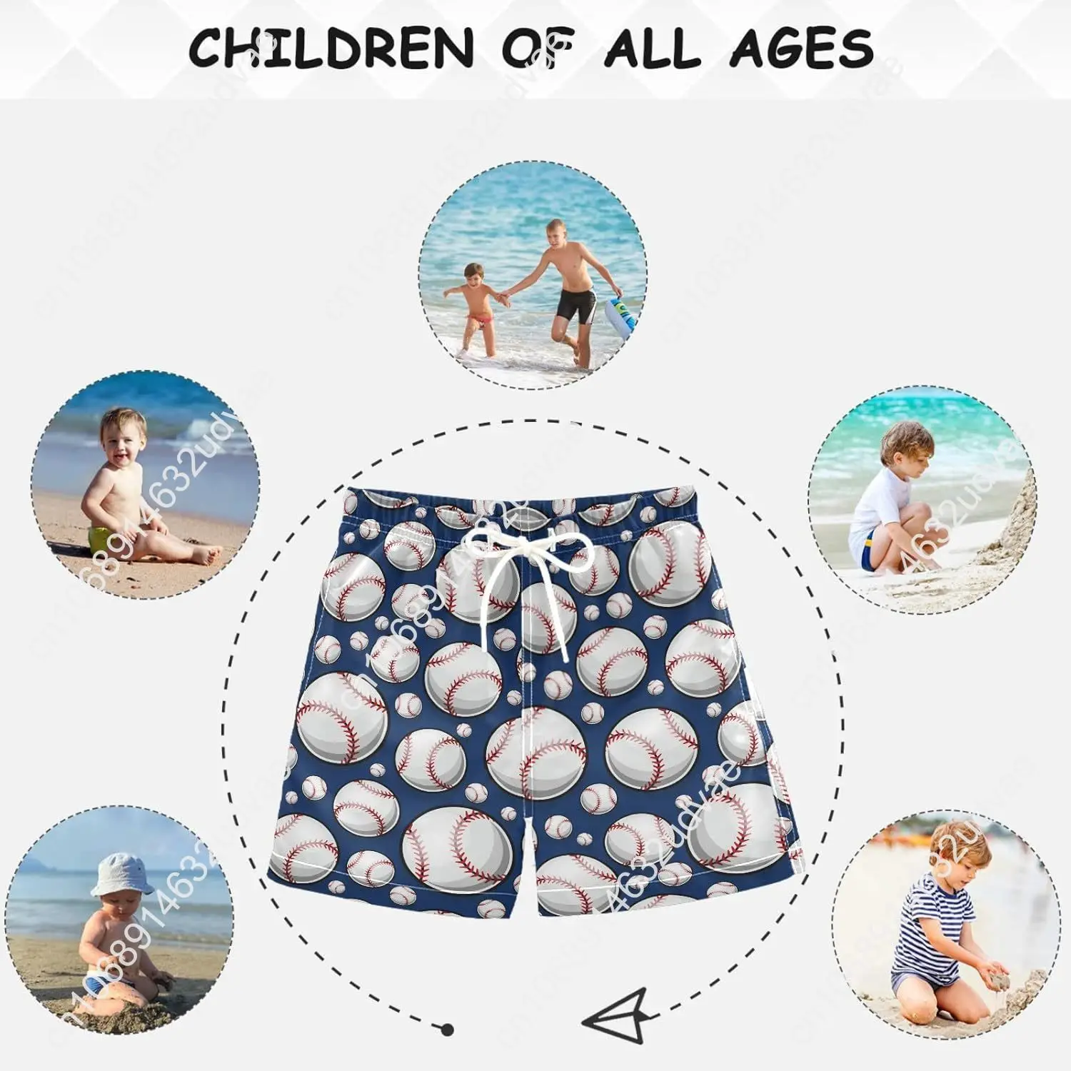 visesunny Little Boys Quick Dr - Swim Trunk Quick Dry 评论和价格